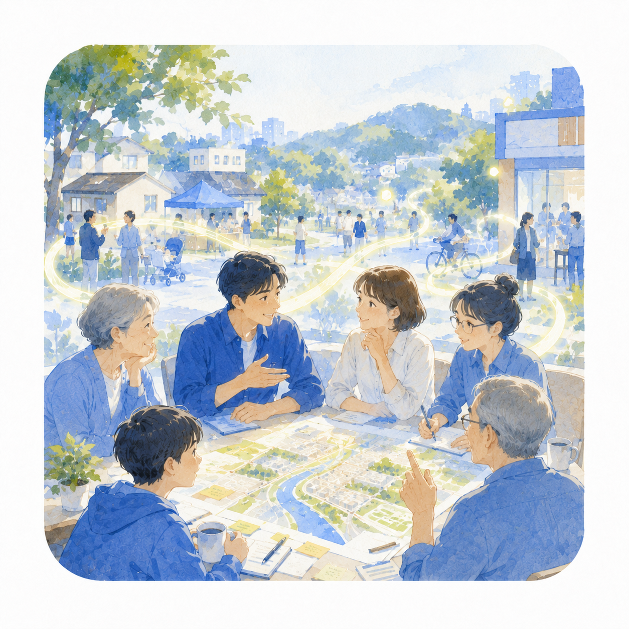 地域から民主主義をアップデートするイメージ